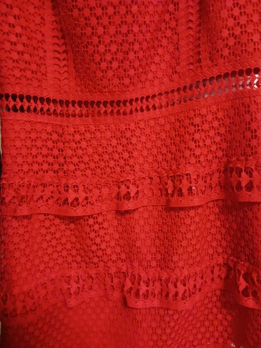 Червена рокля   S размер