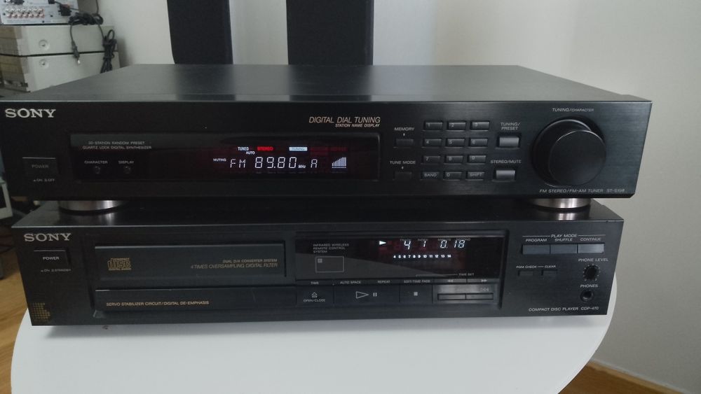Sony! Sony CDP 470 și Sony ST-S 190