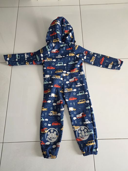 Salopeta impermeabila cu imprimeu mașini, 98