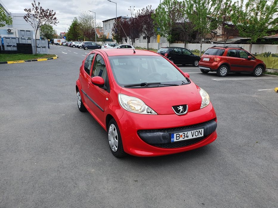 Ocazie Peugeot 107 an 2009 benzina 998 km reali 132k unic proprietar stare impecabilă