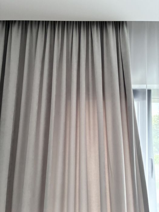 Draperii semi-opace gri