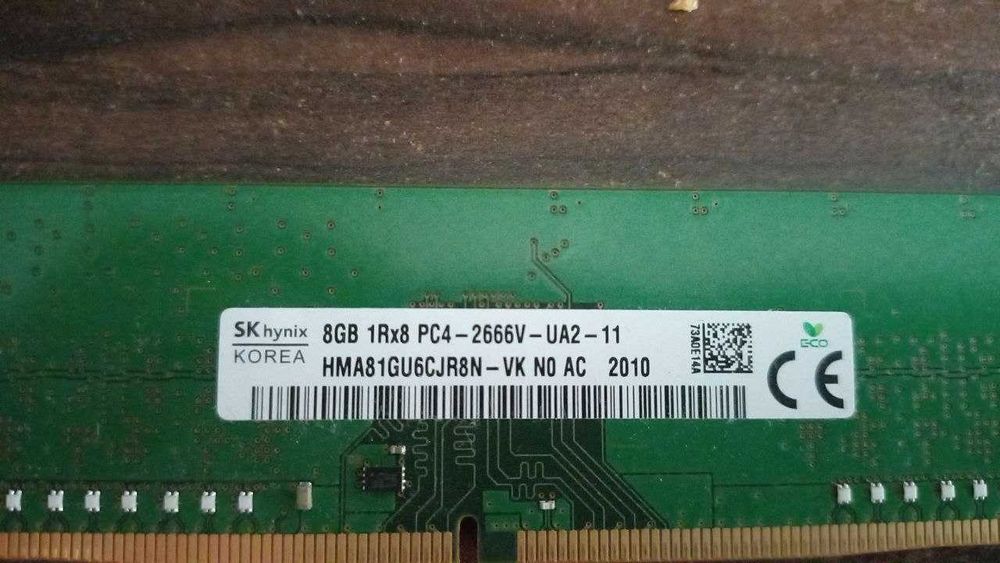 Memorii RAM PC DDR4 2X 8GB  + 1x 4GB