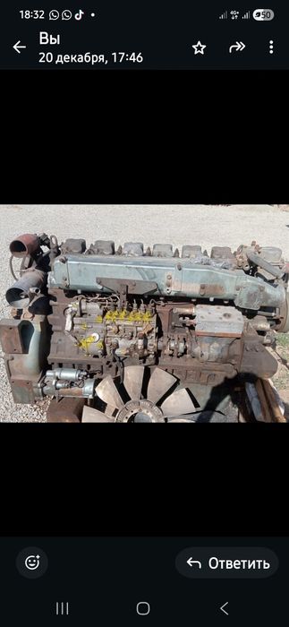 Продам двигатель шахман