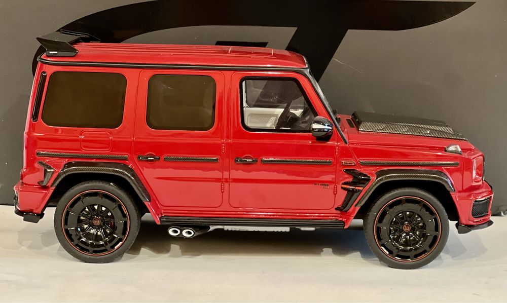 1:18 GT spirit Mercedes G-class BRABUS G 900 Rocket red/carbon 2021