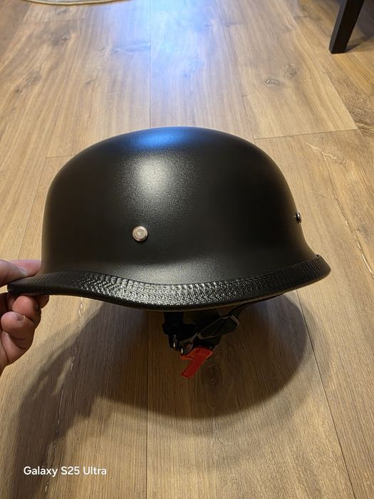 CascaMoto Chopper Nazy Neamt Negru Mat -L NOUA