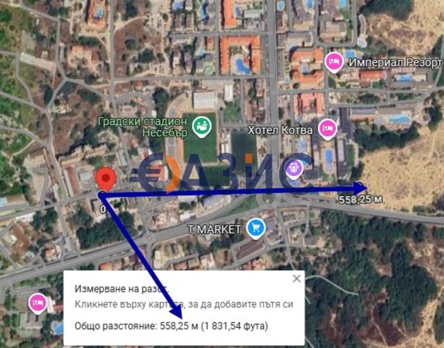 Продава се Двустаен апартамент в Несебър - 66 кв.м за 769 €/кв.м - Снимка #12