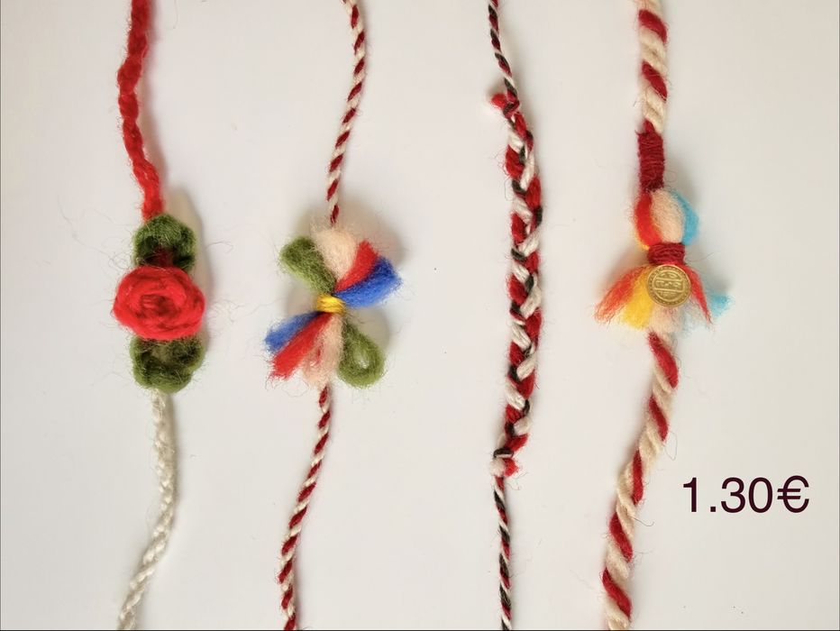 Ръчно изработени мартеници