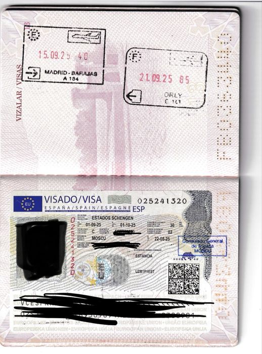 Виза в европу (шенген)