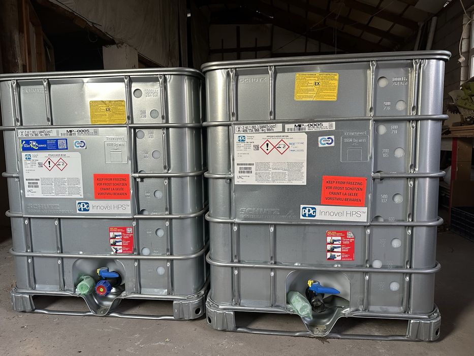 Бочки для воды 1000л. контейнер (Intermediate Bulk Container).