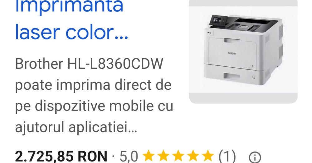 Imprimantă  nouă sigilată de vânzare!