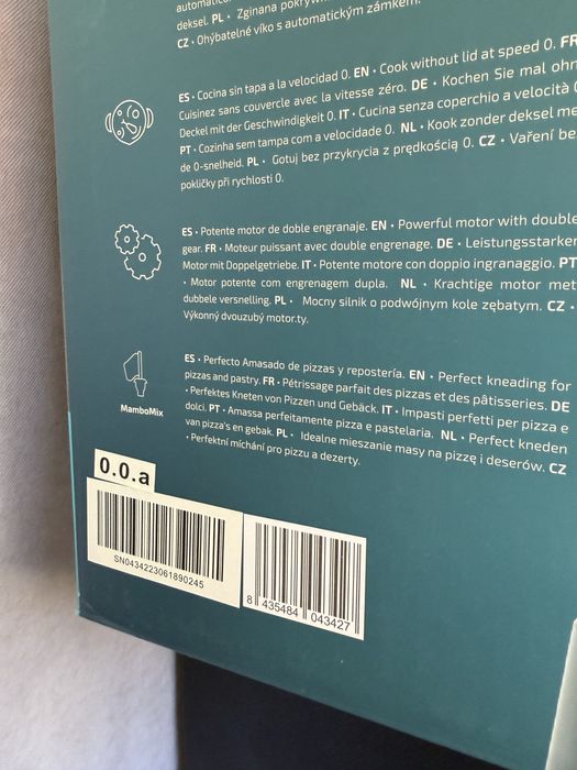 Robot de bucatarie Cecotec Mambo 11090 Sigilat
