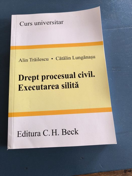 Carte de Drept procesual civil, Executare silita,publicată în 2021