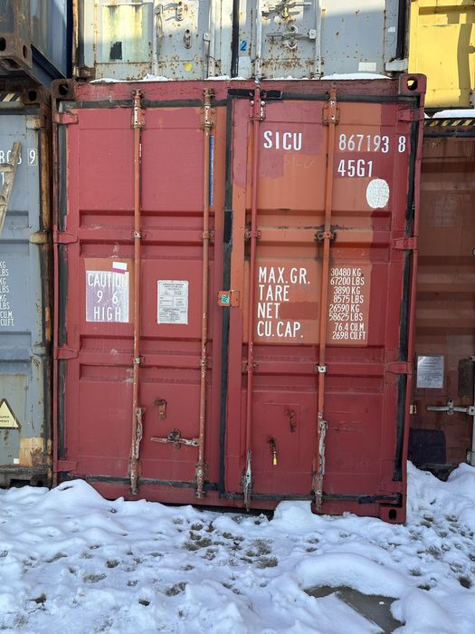 Контейнер морской 40 фут