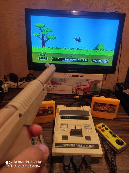 Денди 1993 года . С играми