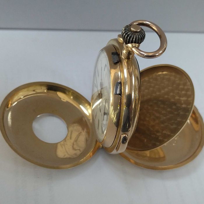 INVICTA Minute Repeater Half Hunter Pocket Watch, chronograph, 1911-