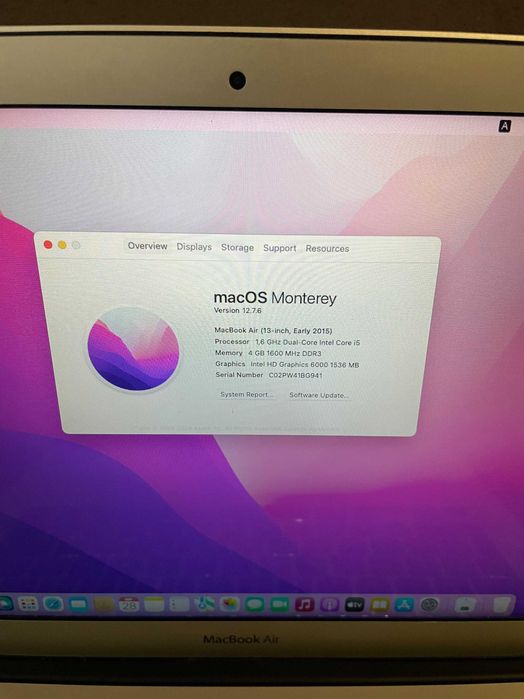 13" Core i5 MacBook Air А1466 (2015)