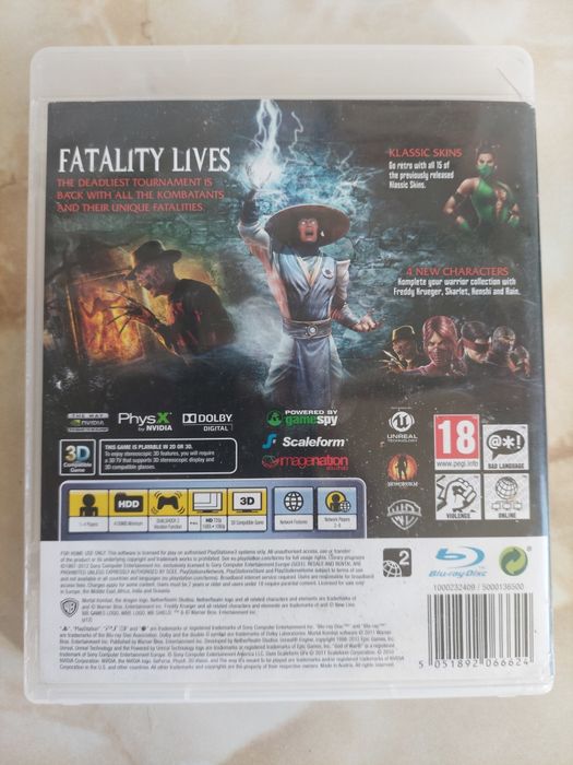 [PS3] Vând joc Mortal Kombat Komplete Edition pentru PlayStation 3 //poze reale