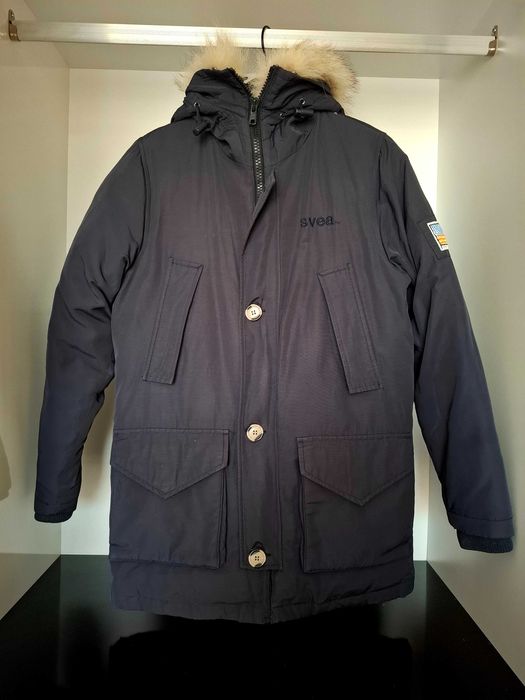 Оригинална мъжка парка SVEA с гъши пух