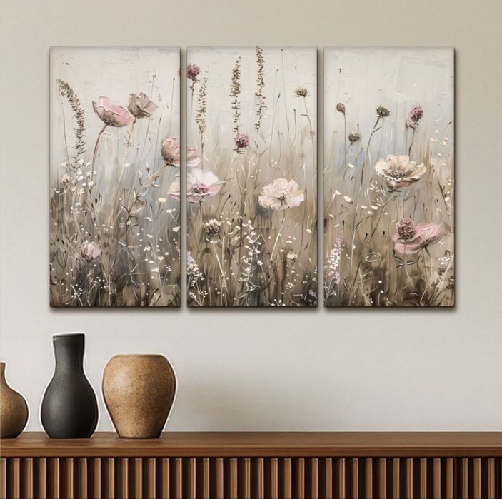 Set 3 tablouri canvas 40x60 / 60x120 total