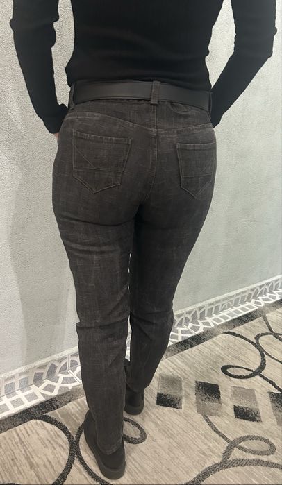 Сиви дамски дънки