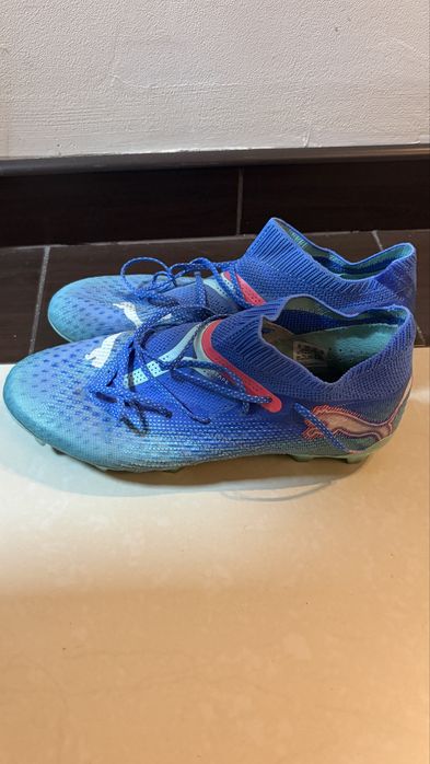 Ghete de fotbal Puma Future 7 Ultimate FG/AG - Albastru- ACC
