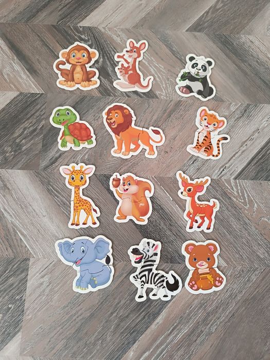 Продам крупные пазлы и мозаику для малышей б/у