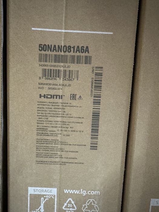 Телевизор LG 55,50 диагональ