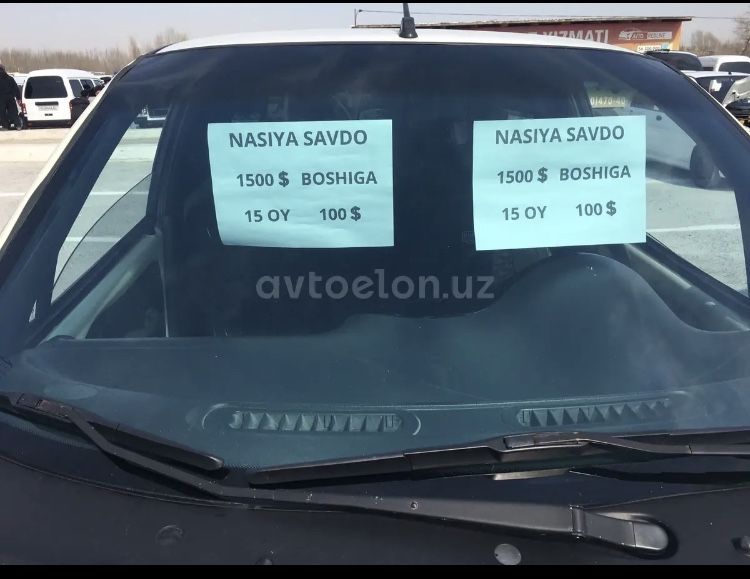 Matiz nasiyaga beriladi