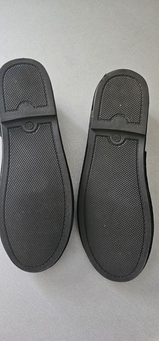 Кожени балеринки