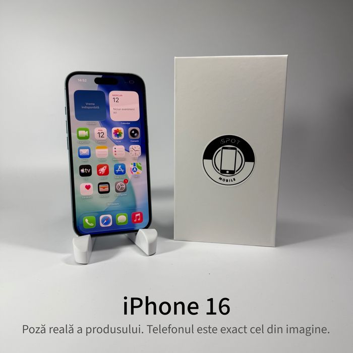 ispotmobile.ro iPhone 16 128GB Baterie 89% Garanție 2 ani