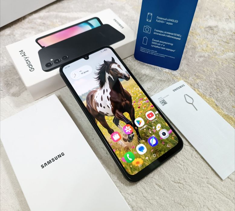 Samsung A24 в ИДЕАЛЕ с документами.