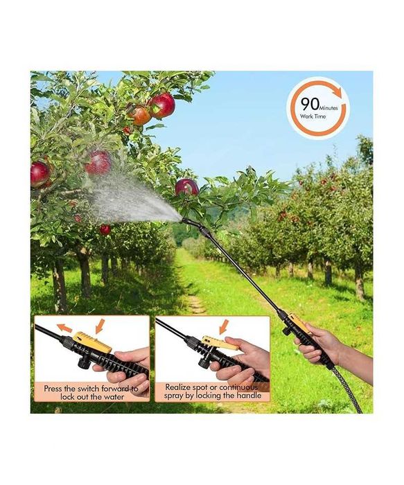 Pompa de stropit cu acumulator