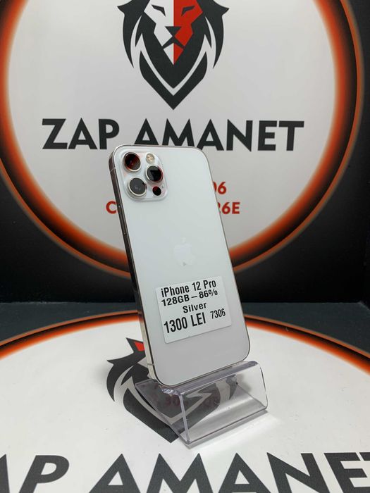 Zap Amanet Vitan - iPhone 12 Pro - Silver - 128GB - 86%