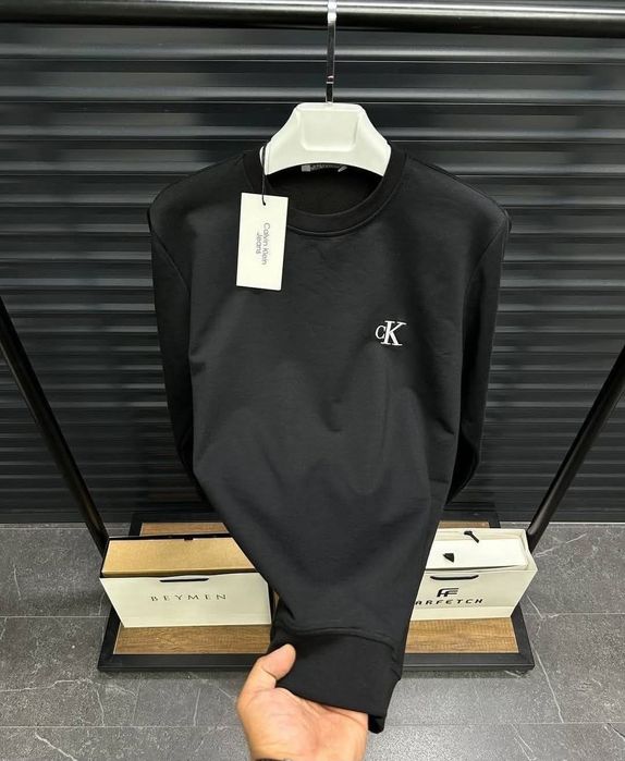 Мъжка памучна блуза Calvin Klein