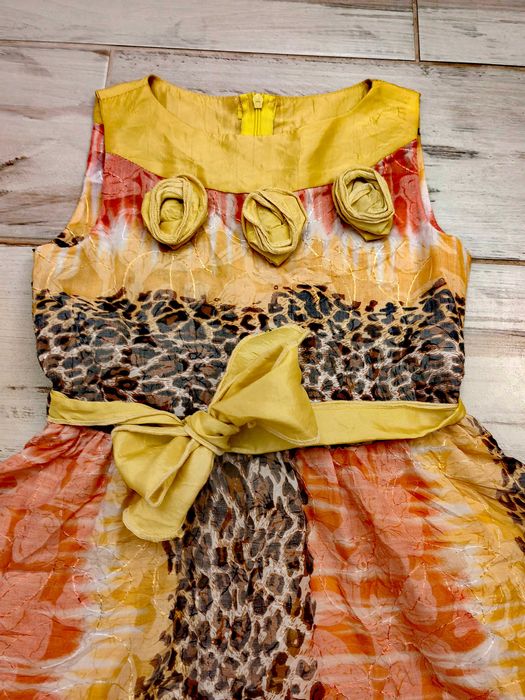 Ефектна детска рокля - 8 години