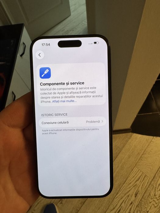 iPhone 15 Pro Defect semnal GSM/Cartela sim