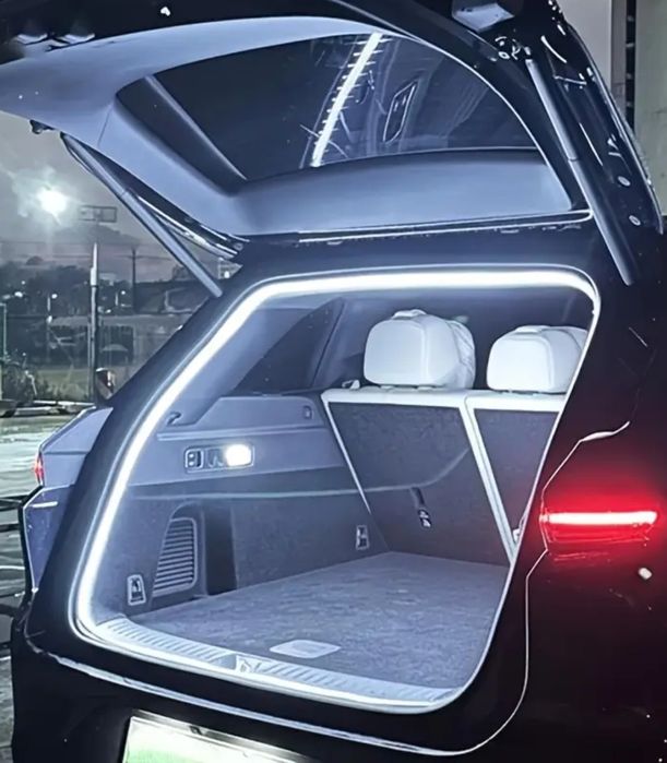 Banda led 2m interior auto Portbagaj, Prindere rapidă prin cheder