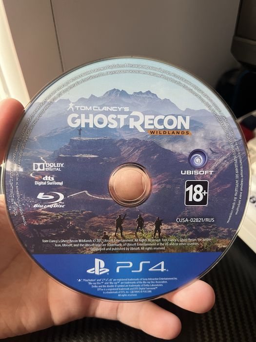 Диск с игрой Tom Clancy’s Ghost Recon