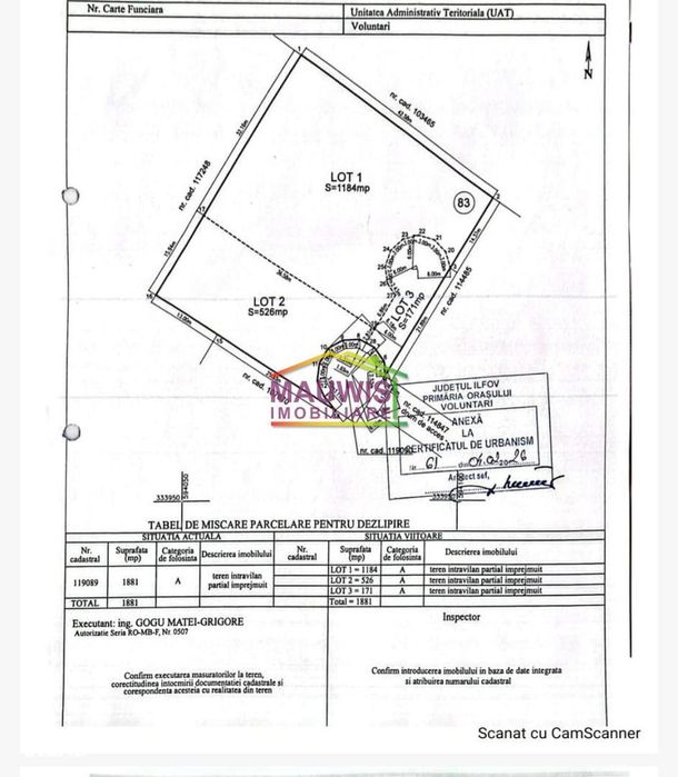 Volunatri str Galata nr 83G