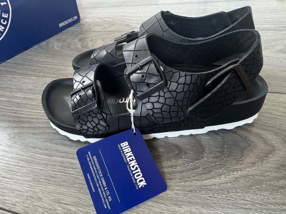 Birkenstock Milano Exquisite черни 36 номер, дасчки сандали
