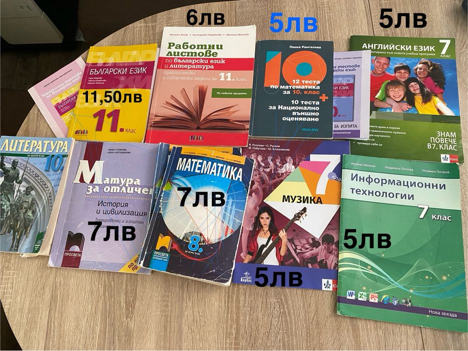 Учебници и помагала