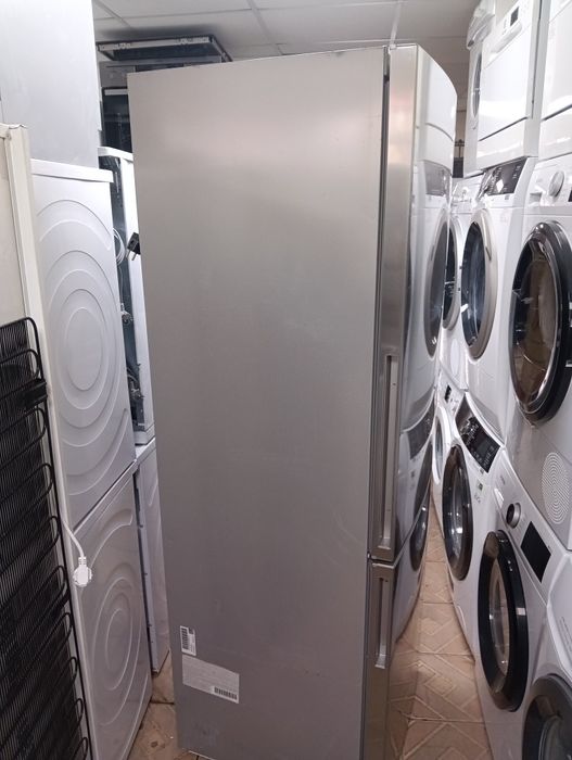 Иноксов комбиниран хладилник с фризер Бош Bosch A++ 2 години гаранция