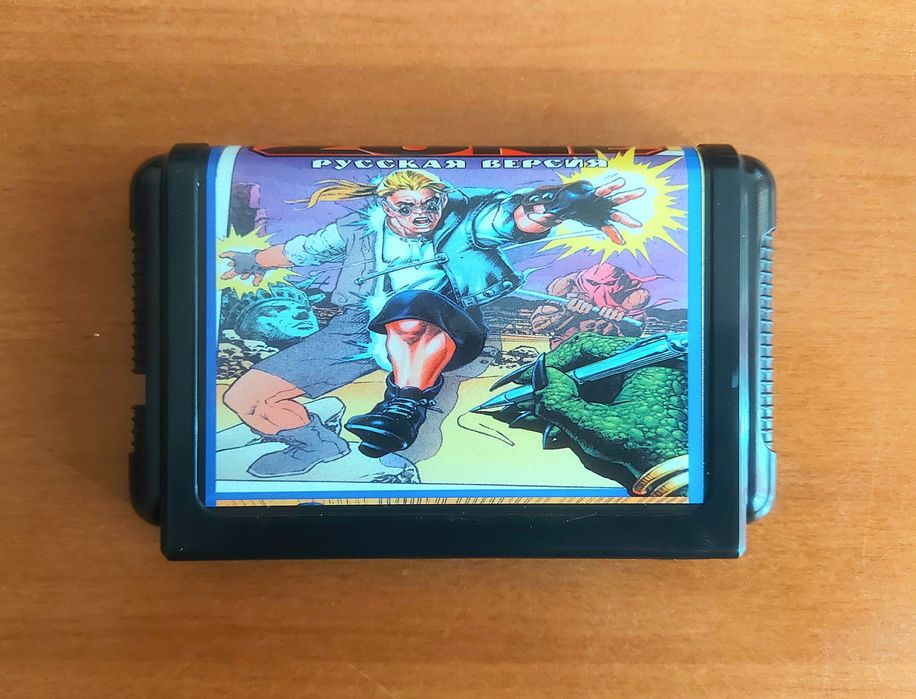 Продам игры для сеги comix zone/contra