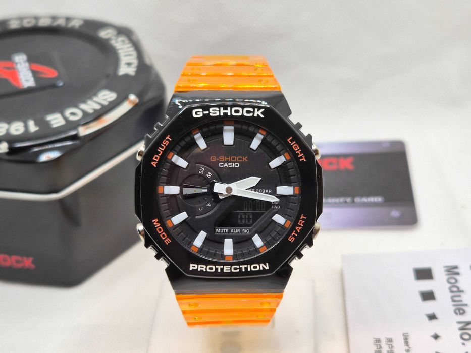 Ceas Sport Barbati Casio g shock ga2100 DIRTY -WHITE Nou,Garantie 2 ani