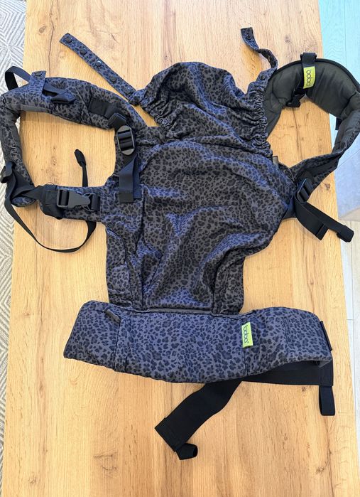 Marsupiu Boba X Charcoal Leopard