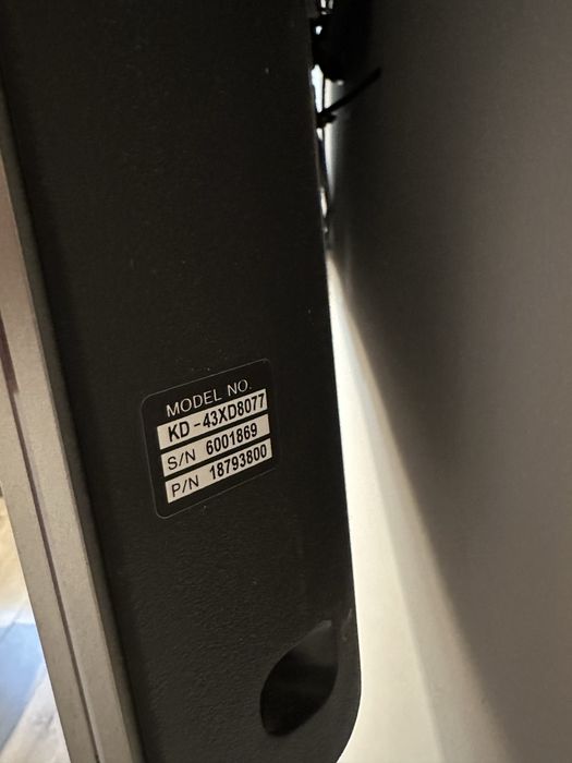 Vand televizor Led Sony Bravia KD43XD8077