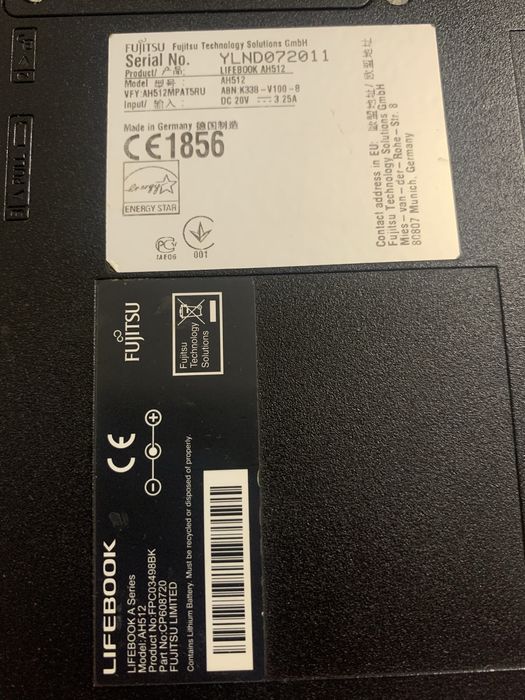 Продам ноутбук Fujitsu