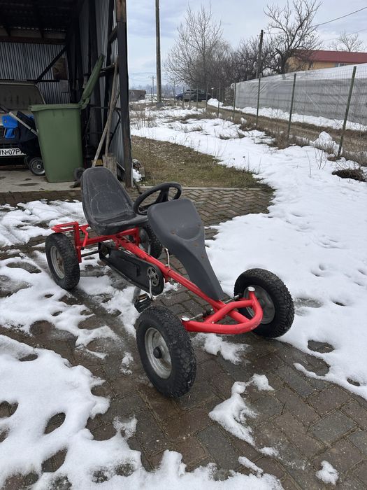 Vand kart adulti cu pedale cu reglaj scaun
