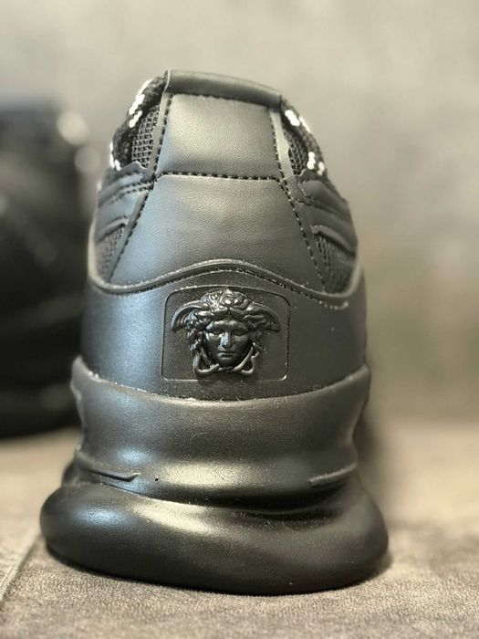 Adidasi Versace CHAIN - White / Black - toate marimile - Verificare