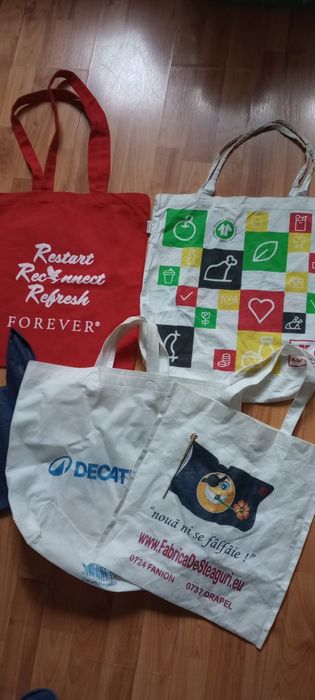 4 sacoșe pentru cumpărături